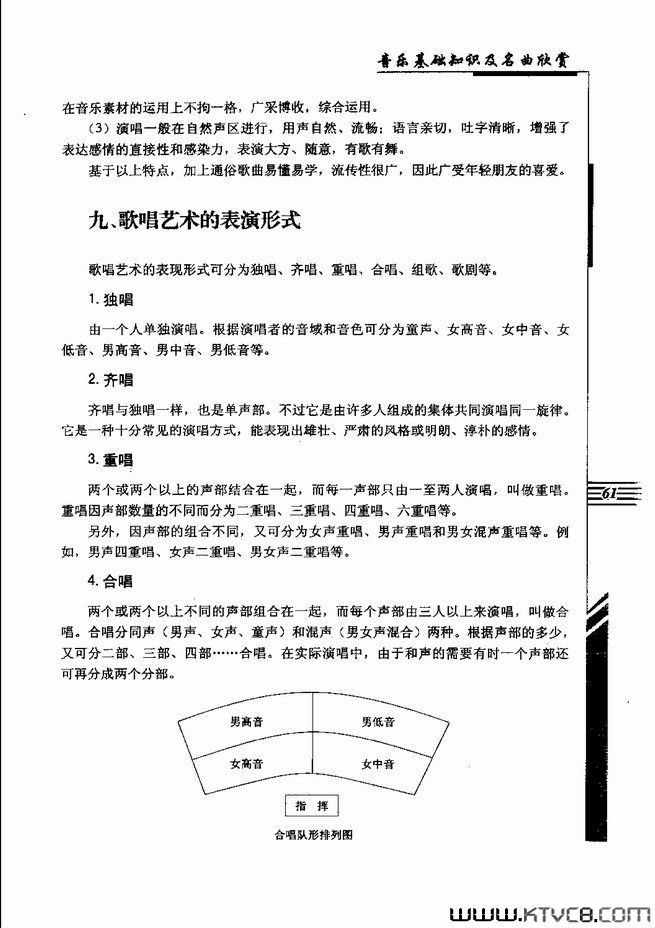 音乐基础知识及名曲欣赏61-120简谱